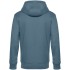 Толстовка с капюшоном унисекс King, серо-синяя