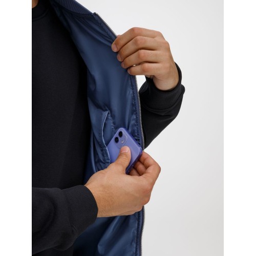 Жилет унисекс Warmbridge, синий (джинс)