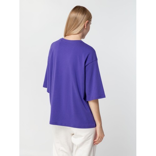 Футболка унисекс оверсайз Street Vibes, фиолетовая