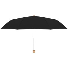 Зонт складной Nature Mini, черный