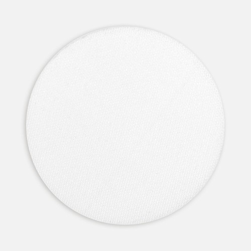 Наклейка тканевая Lunga Round, M, белая