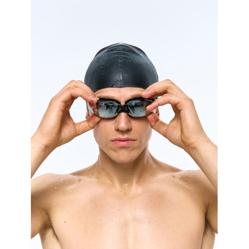 Очки для плавания зеркальные Underwater, черные