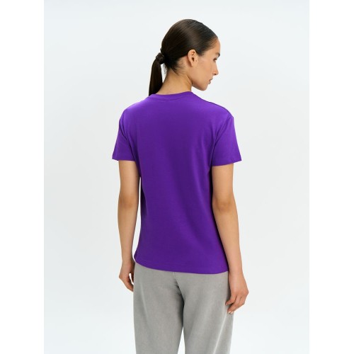 Футболка унисекс Regent 150, темно-фиолетовая