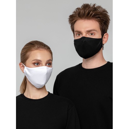 Маска для лица, черная