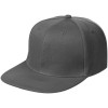 Бейсболка Snapback с прямым козырьком, серая Бейсболка Snapback с прямым козырьком, серая