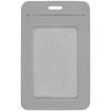 Чехол для пропуска Shall Simple, серый Чехол для пропуска Shall Simple, серый