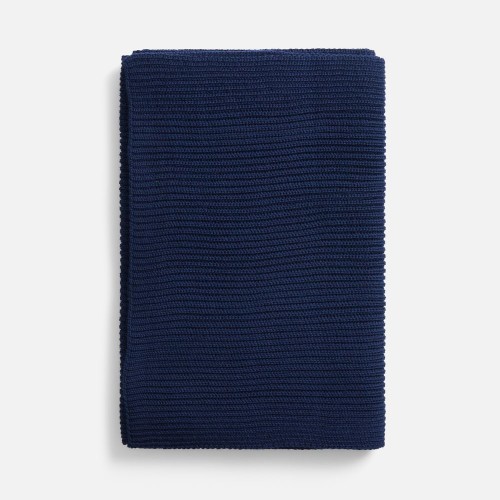 Шарф Nobilis Mono, темно-синий