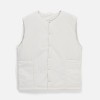 Жилет унисекс Veter, молочно-белый Жилет унисекс Veter, молочно-белый