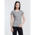Футболка женская Pioneer Women, серый меланж