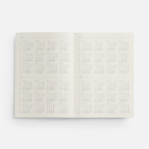 Ежедневник Petrus Flap, недатированный, серый