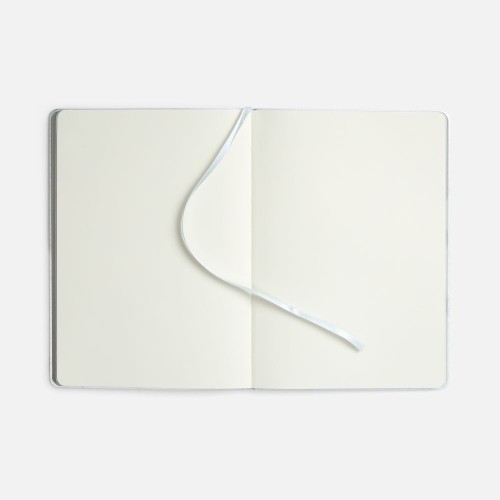 Блокнот Flex Shall ver.2, серебристый