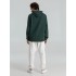 Толстовка с капюшоном унисекс Hoodie, темно-зеленый меланж