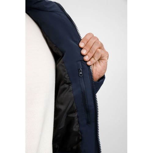 Куртка-парка унисекс Sfera, темно-синяя