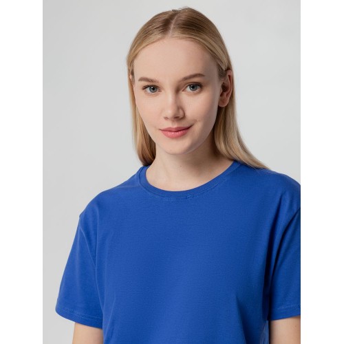 Футболка унисекс T-bolka 140, ярко-синяя