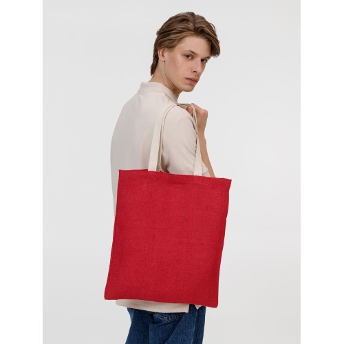 Холщовая сумка на плечо Juhu, красная