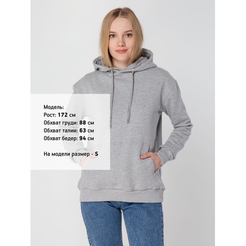 Худи Kirenga 2.0 Heavy, ver. 2, серый меланж