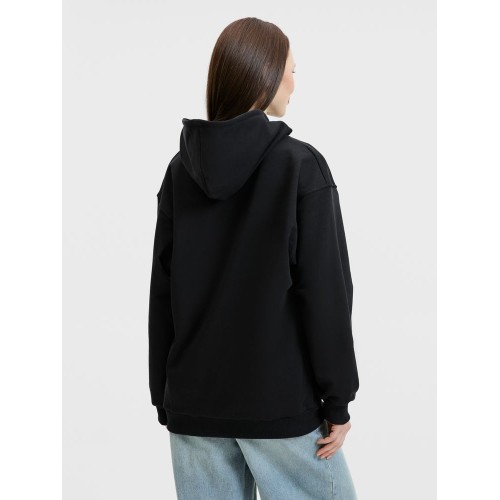 Худи унисекс оверсайз Songo, черное