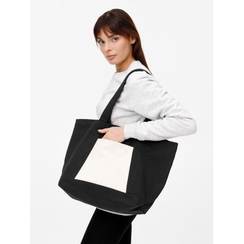 Шопер Shophop, черный с неокрашенным