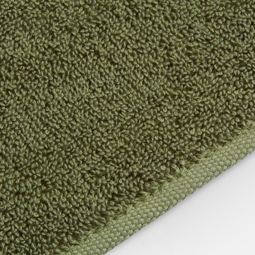 Полотенце махровое Terrychic, среднее, зеленое