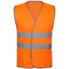 Сигнальный жилет СО-1 ТР, оранжевый флуоресцентный