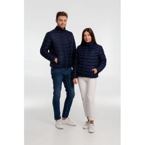 Куртка с подогревом Thermalli Chamonix, темно-синяя