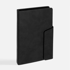 Ежедневник Leadmark, недатированный, черный