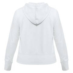 Толстовка женская Hooded Full Zip белая