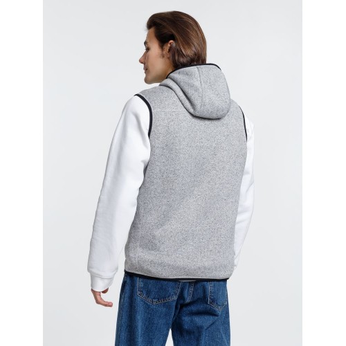Жилет с капюшоном унисекс Gotland, серый