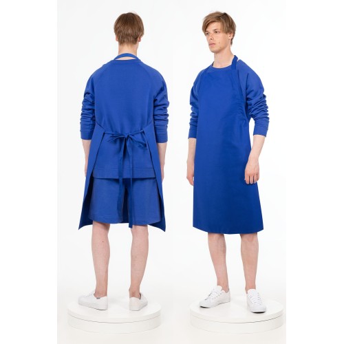 Фартук E1, синий