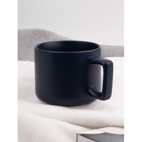 Чашка Jumbo в коробке матовая, темно-синяя