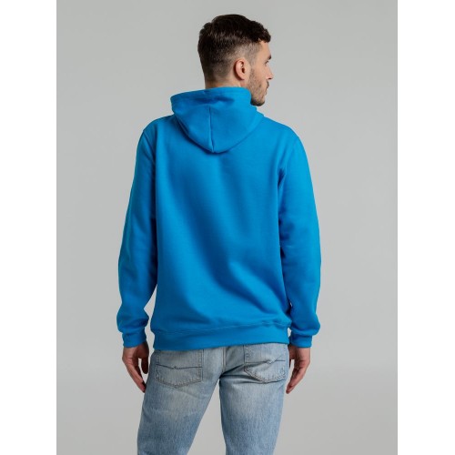 Толстовка с капюшоном Snake II бирюзовая