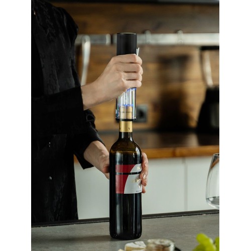 Винный набор Wine Diesel, черный