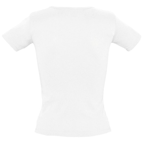 Футболка женская Lady 220 с V-образным вырезом, белая