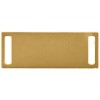 Шильдик металлический Kova, золотистый