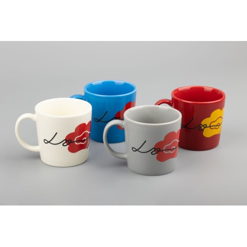 Кружка Valotti Medio, красная