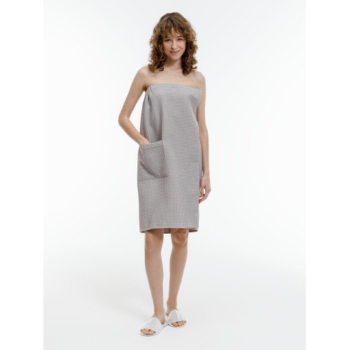 Банный набор Great Heat Therapy, женский, светло-серый