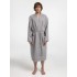 Халат вафельный Kimono, светло-серый