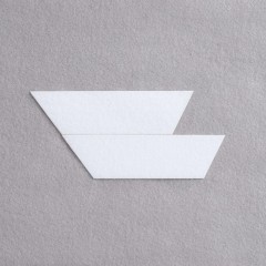 Основа Velkro M для крепления шевронов на липучке, белая