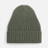 Шапка Catch Match без помпона, зеленая (полынь)