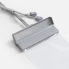 Водонепроницаемый чехол для телефона Aqualock, серый