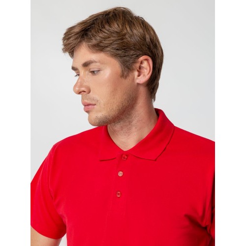 Рубашка поло мужская Spring 210, красная