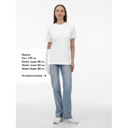 Футболка унисекс T-Bolka 180, белая