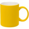 Кружка Promo Soft с покрытием софт-тач, желтая Кружка Promo Soft с покрытием софт-тач, желтая