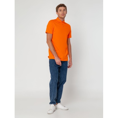 Рубашка поло мужская Virma Light, оранжевая