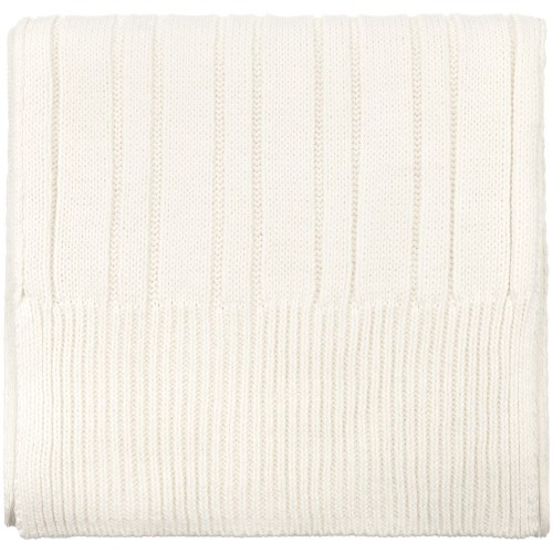 Шарф Knit Beat, белый (молочный)