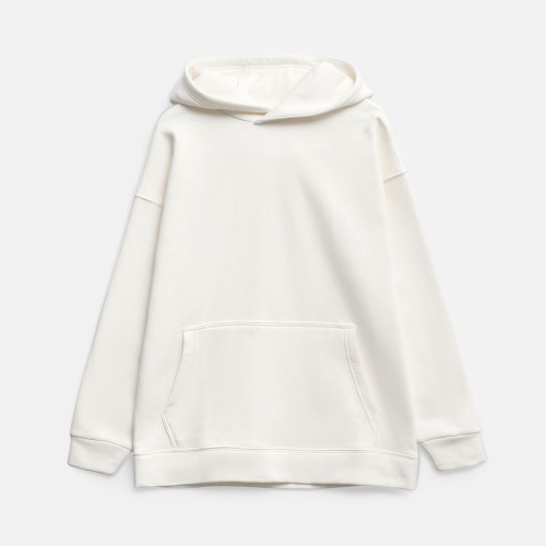 Худи оверсайз унисекс Snuggie, молочно-белое