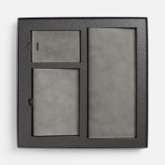 Набор Nubuk Trio, серый