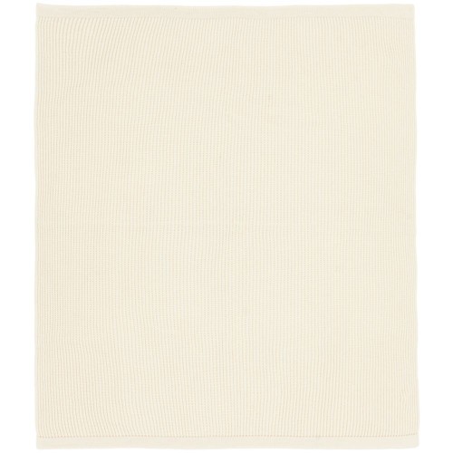 Плед Shirr, молочно-белый