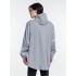 Парка Manifest из светоотражающей ткани, серая