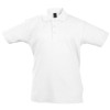 Рубашка поло детская Summer II Kids 170, белая Рубашка поло детская Summer II Kids 170, белая